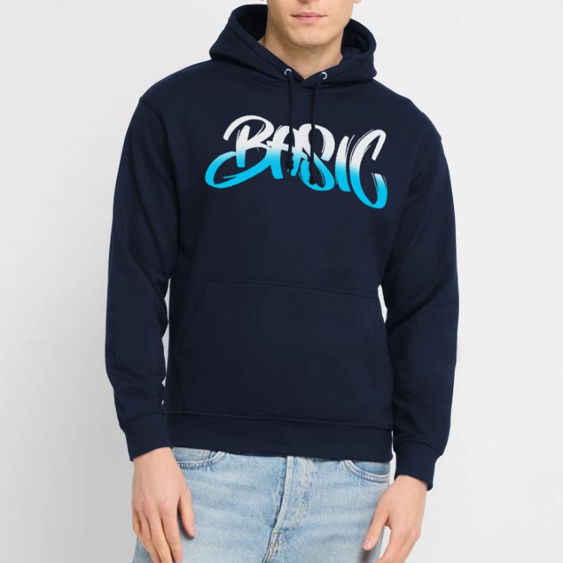 BASIC Graffiti Gradient Unisex Hoodie