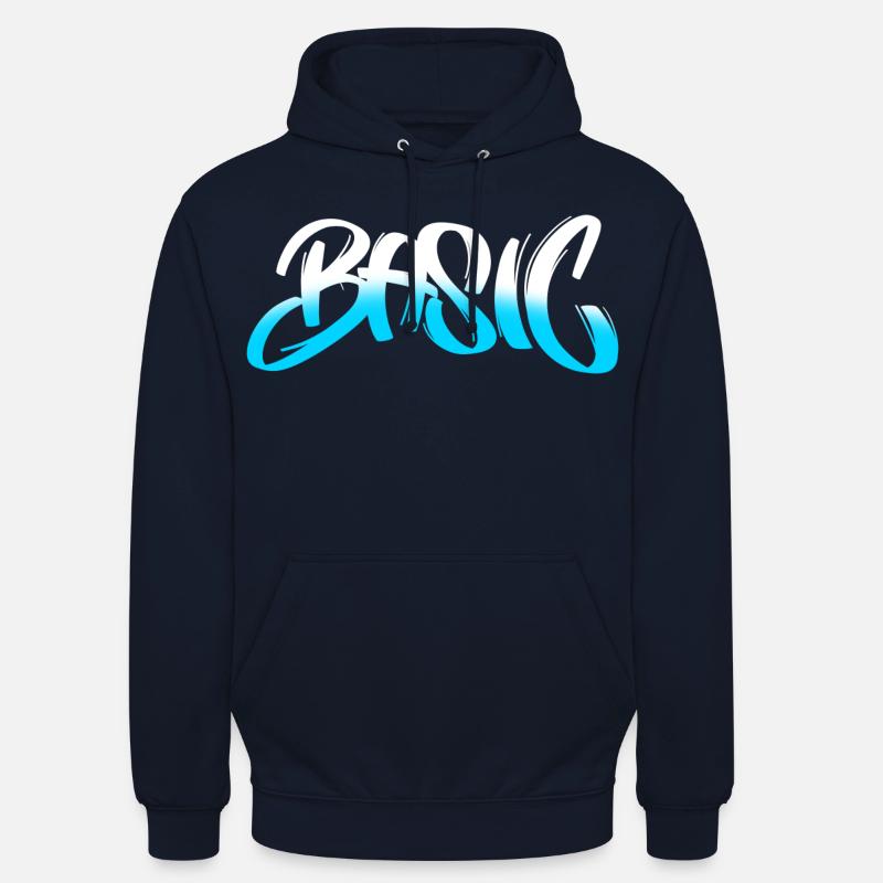 BASIC Graffiti Gradient - Unisex Hoodie - navy