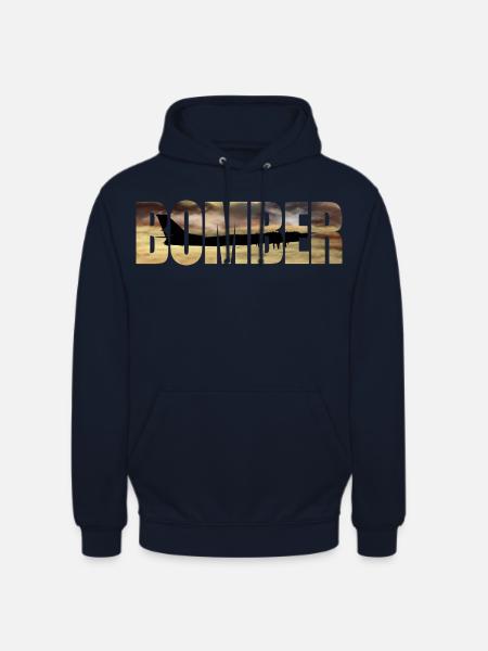 Bomber Tu-95 - Unisex Hoodie - navy