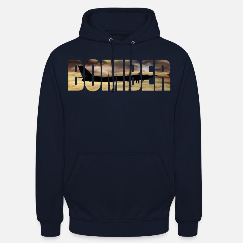 Bomber Tu-95 - Unisex Hoodie - navy