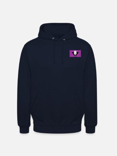 Labrys Lesbian Hamburg Flag - Unisex Hoodie - Navy