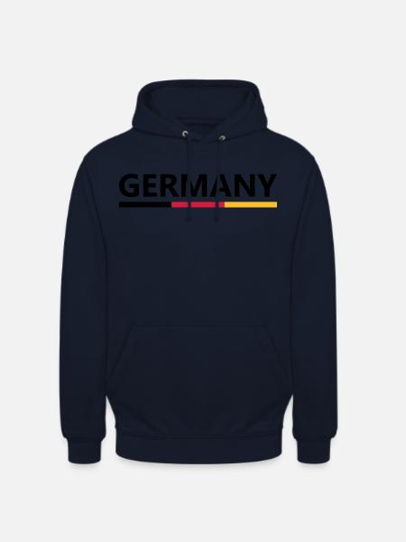Germany - Unisex Hoodie - Navy