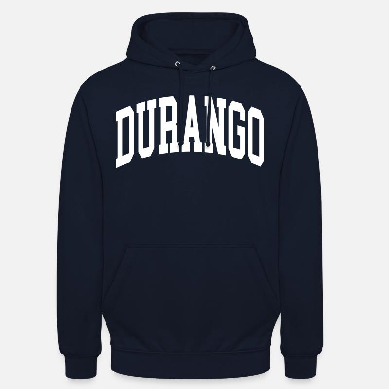 Durango - Sweat-shirt à capuche unisexe - marine