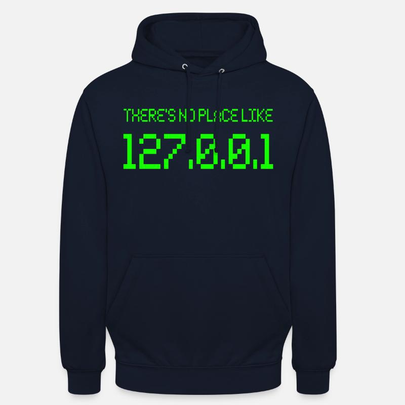 Computer IP network technology - Unisex Hoodie - navy