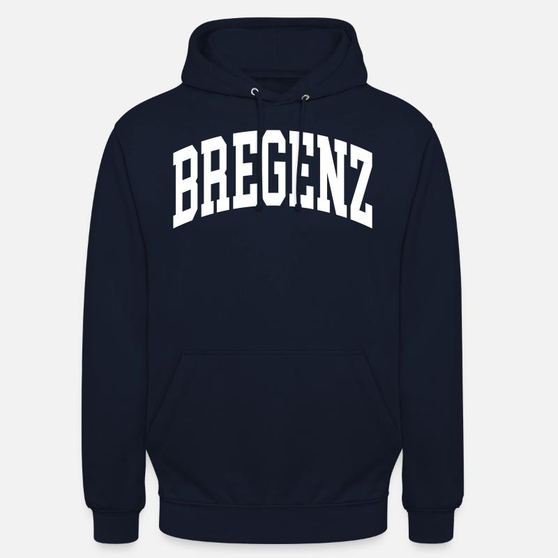 Bregenz - Sweat-shirt à capuche unisexe - marine