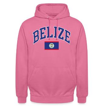 Belize - Unisex Hoodie - Pink - Vorne - Alina (178cm) & Michal (187cm)