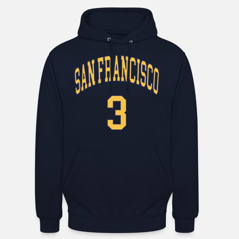 San Francisco 3 - Sweat-shirt à capuche unisexe - marine