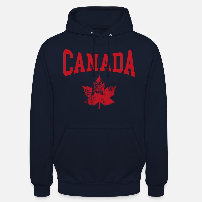 Canada - Felpa con cappuccio unisex - blu scuro