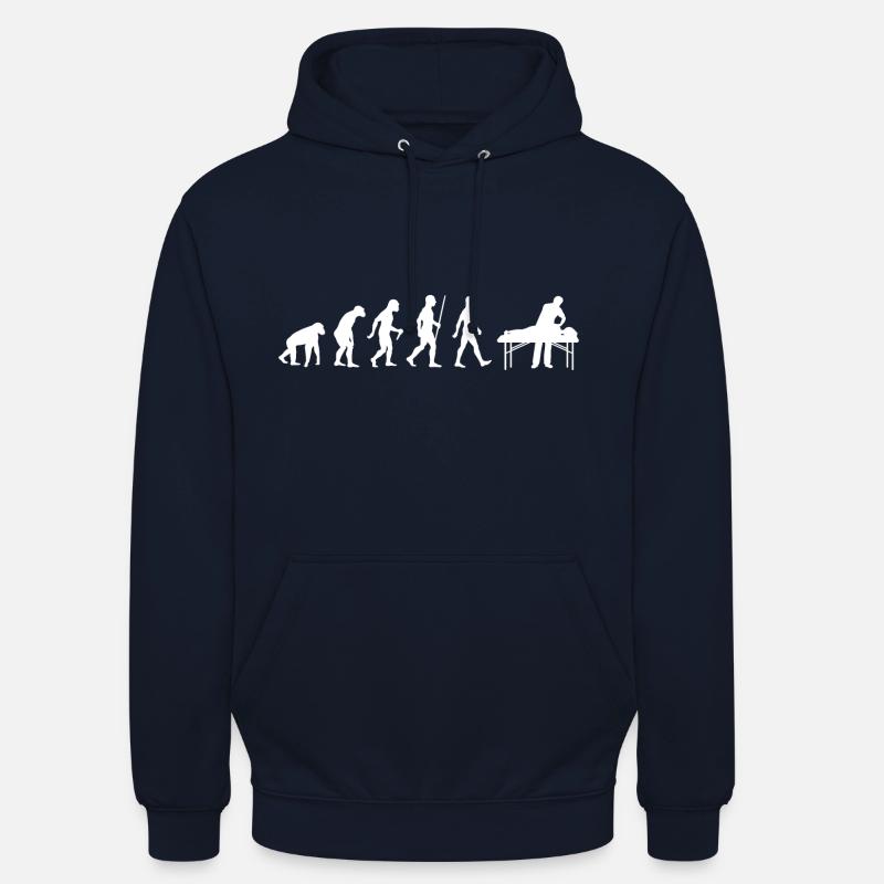 Physiothérapeute Physio Evolution - Sweat-shirt à capuche unisexe - marine