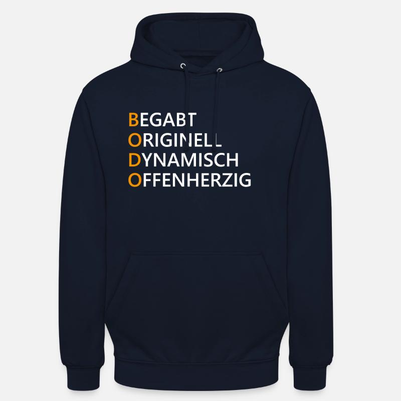 Bodo Name Geschenk - Unisex Hoodie - Navy