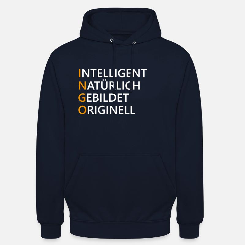 Ingo Name Geschenk - Unisex Hoodie - Navy
