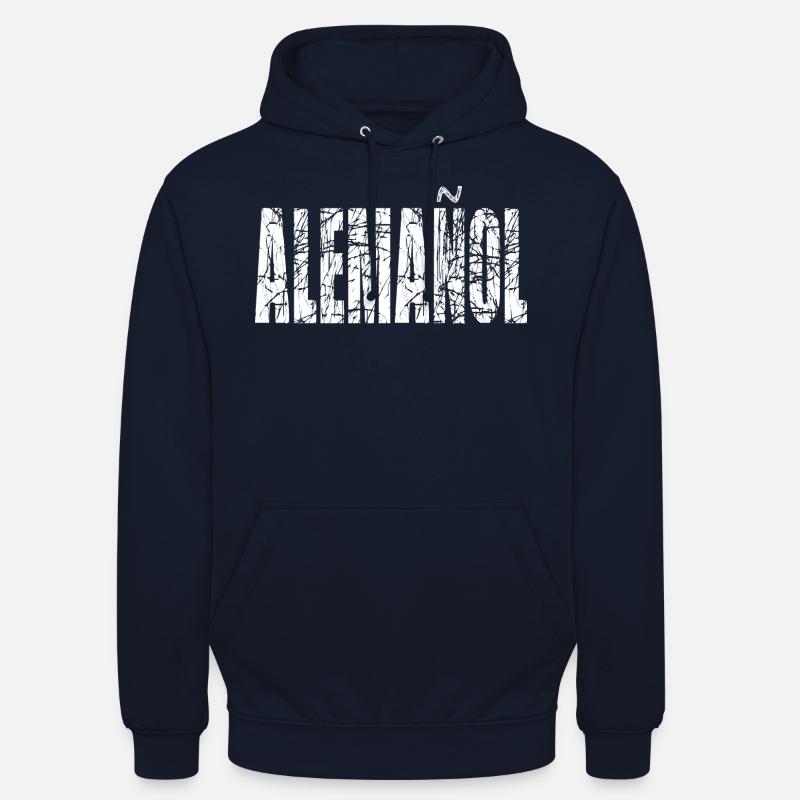 Deutsch-Spanier Spanisch deutsch-spanisch Geschenk - Unisex Hoodie - Navy