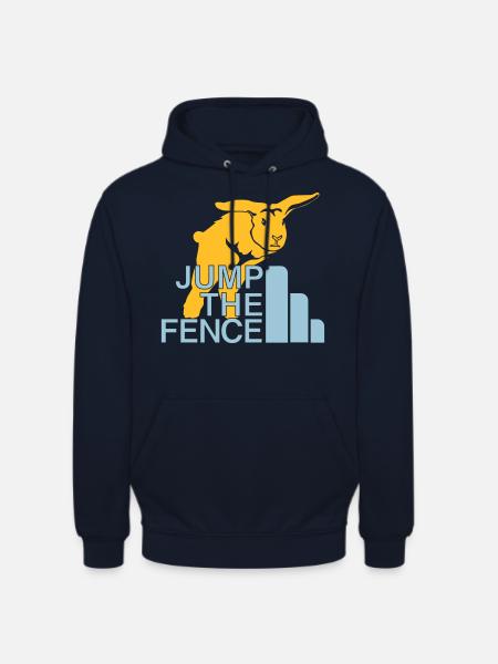 Junmp The Fence - Unisex Hoodie - Navy