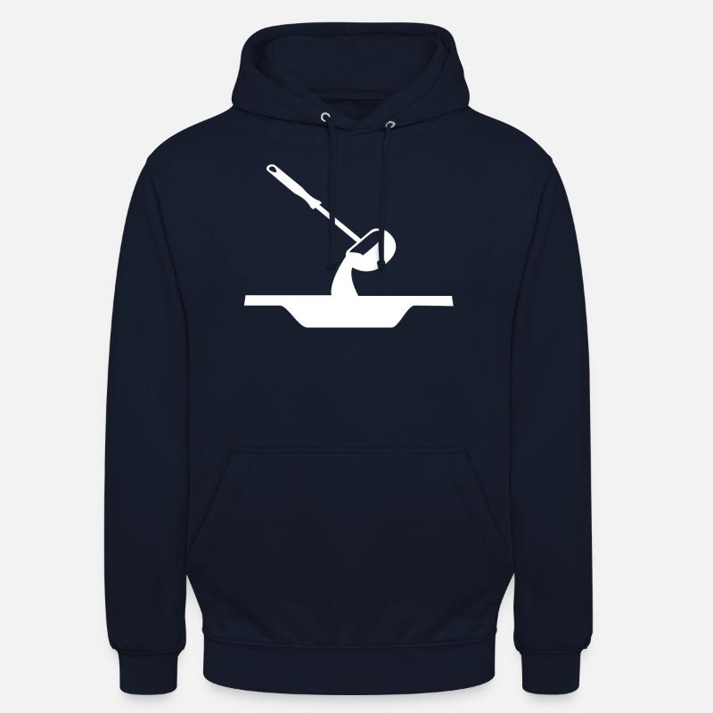 Suppe Suppenlöffel - Unisex Hoodie - Navy