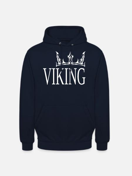 VIKING - Unisex Hoodie - Navy