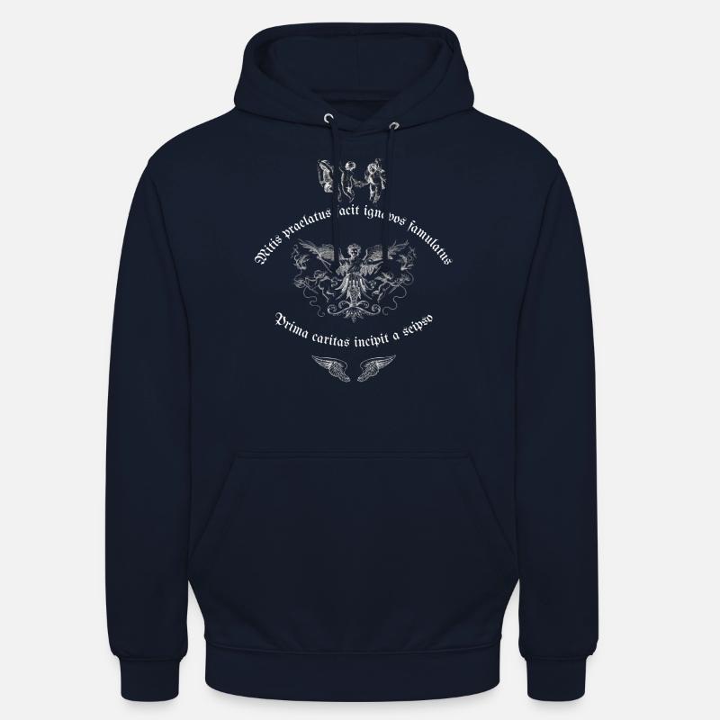 Anges déployés - Sweat-shirt à capuche unisexe - marine