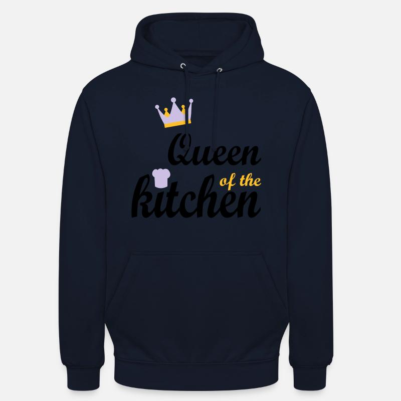cuisine - Sweat-shirt à capuche unisexe - marine