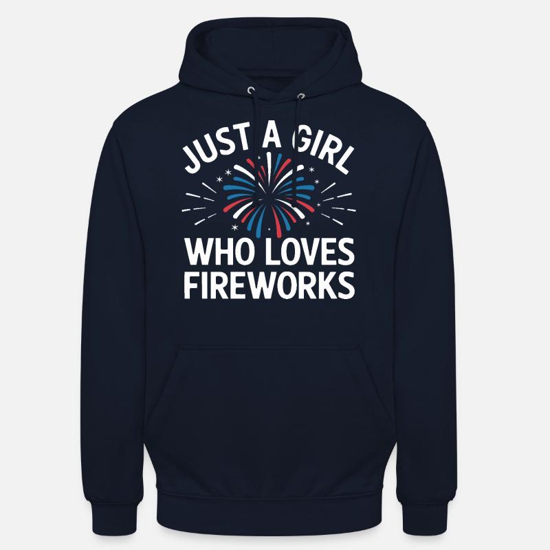 Pyrotechnics Fireworks Pyrotechnics - Unisex Hoodie - navy