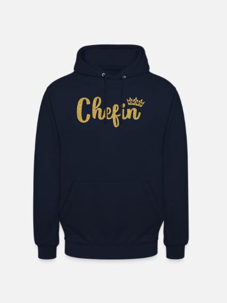 Chefin - Unisex Hoodie - Navy
