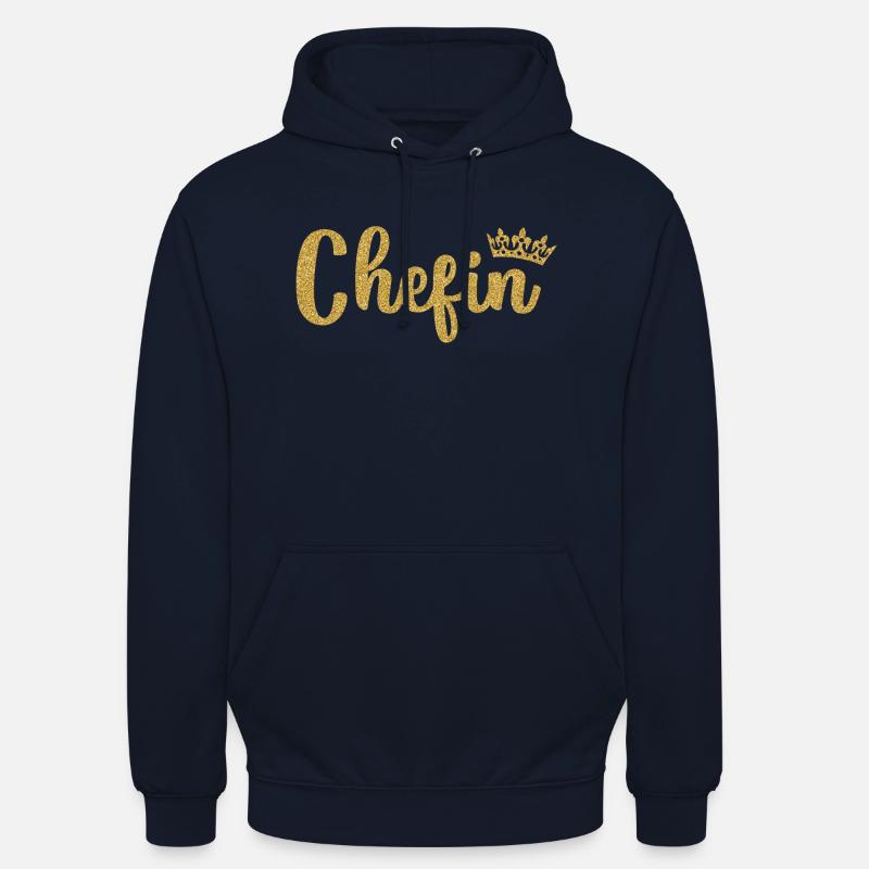 Chefin - Unisex Hoodie - Navy