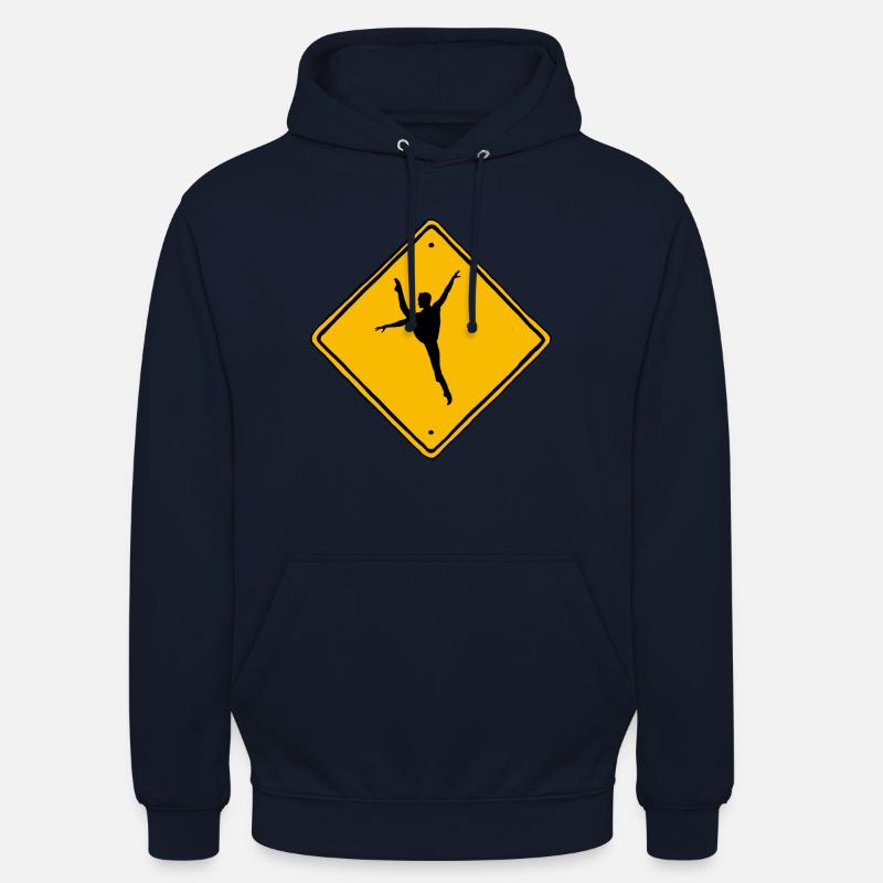 Attention ballet - Sweat-shirt à capuche unisexe - marine