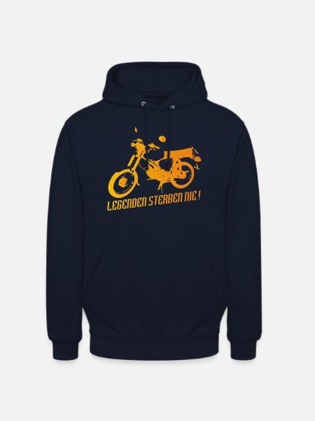 Simson S51 Enduro Legende - Unisex Hoodie - Navy