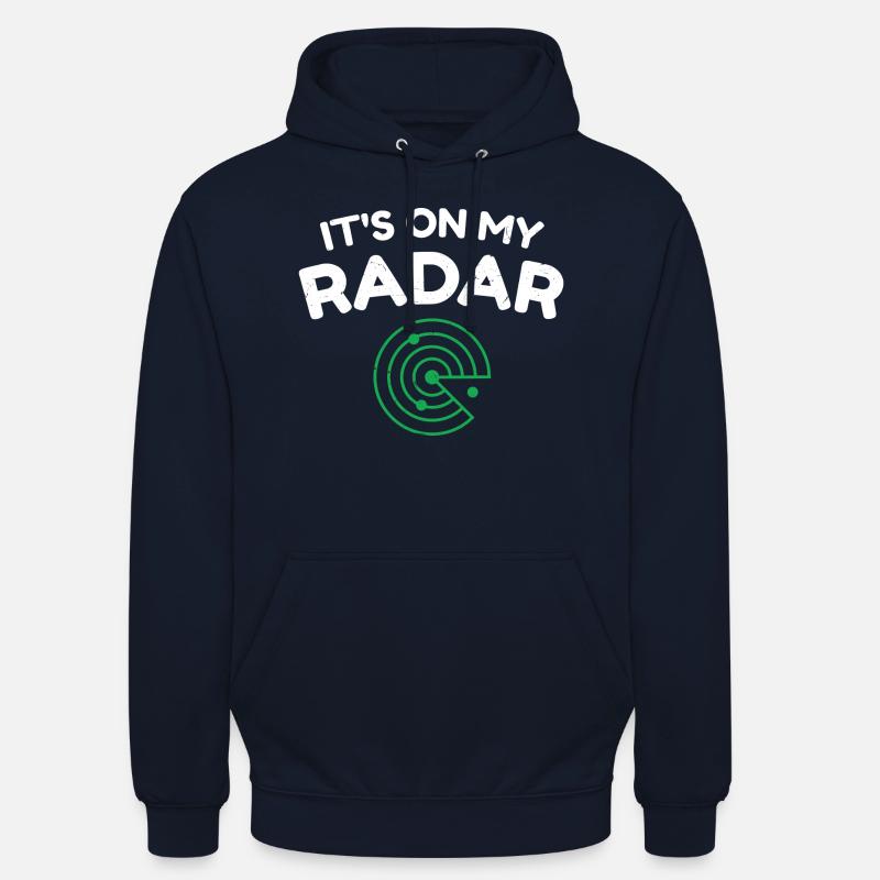 C’est sur mon radar - Sweat-shirt à capuche unisexe - marine