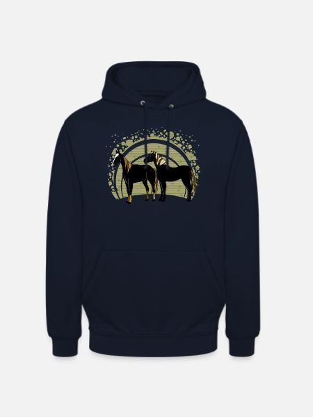 Die Pferde - Unisex Hoodie - Navy