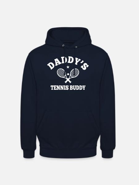 Daddy's Tennis Buddy - Unisex Hoodie - Navy