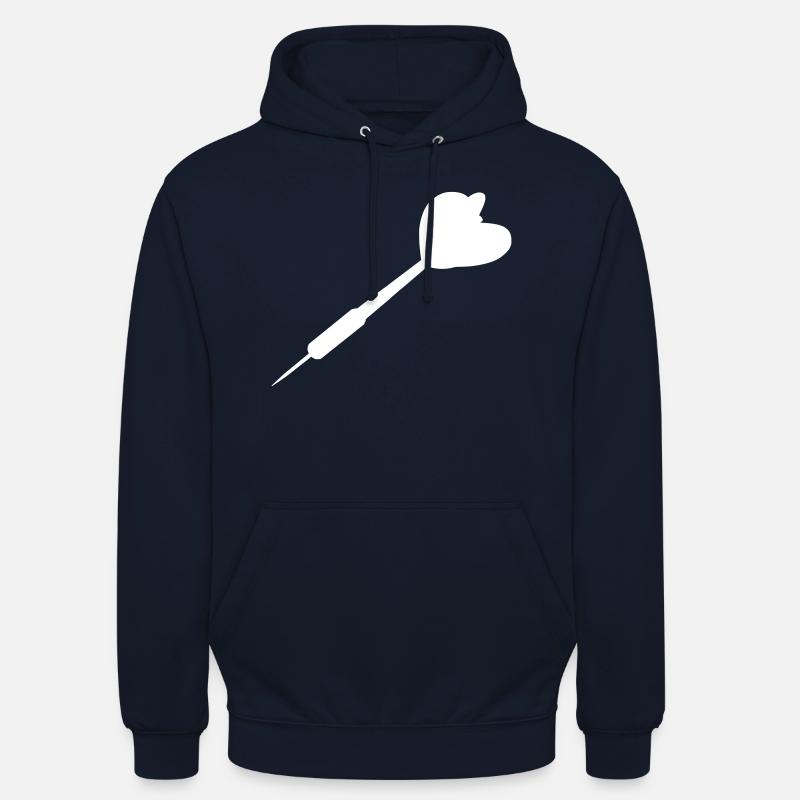 Fléchettes Dart - Sweat-shirt à capuche unisexe - marine