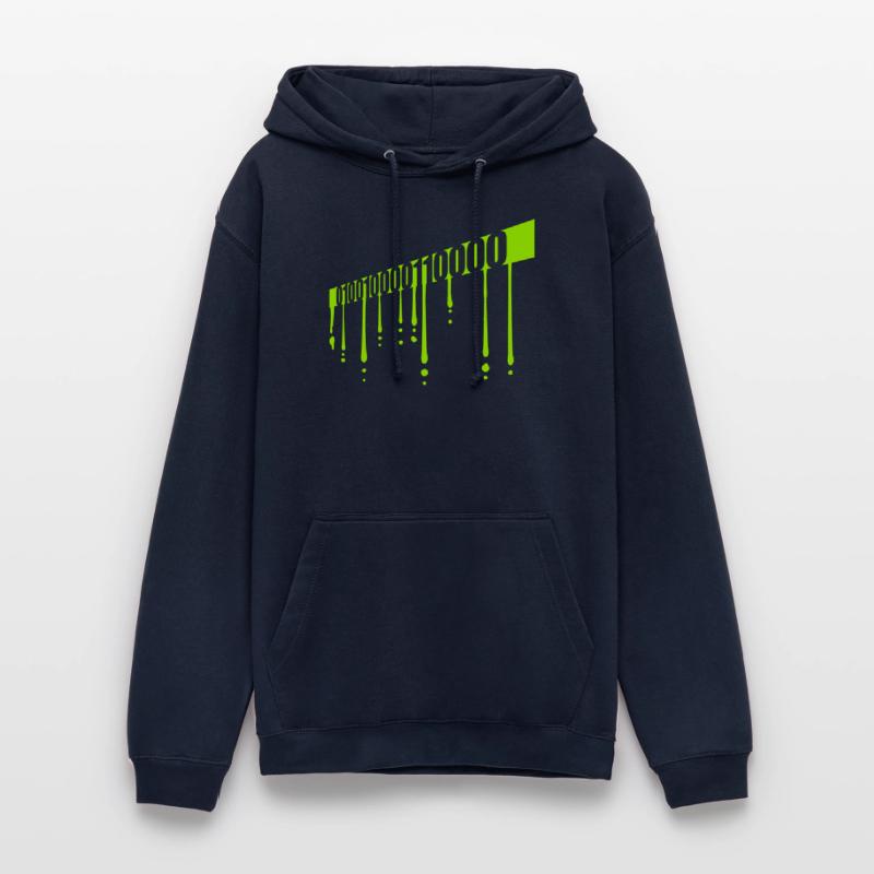 Langage de programme de code binaire Sweat-shirt à capuche unisexe