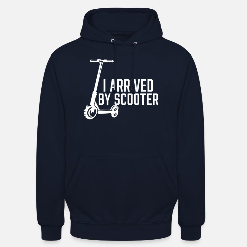 E-Scooter E-Roller Scooter - Unisex Hoodie - Navy