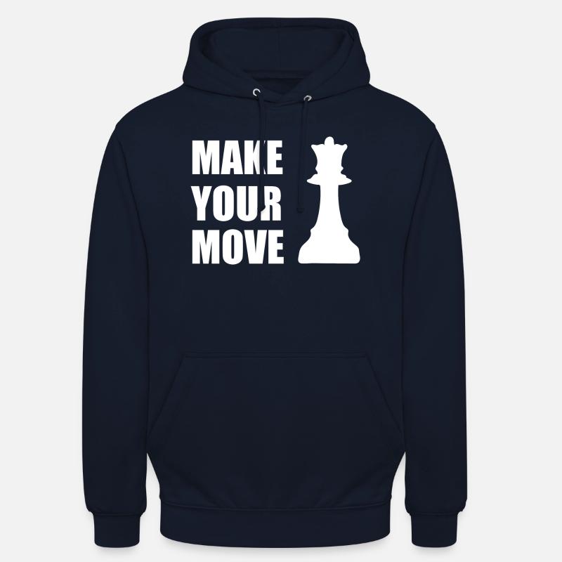 Make your chess move - Unisex Hoodie - navy