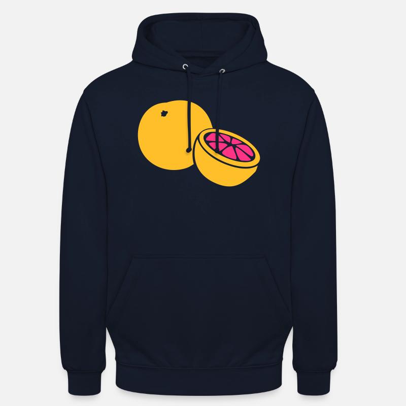 Grapefruit - Sweat-shirt à capuche unisexe - marine