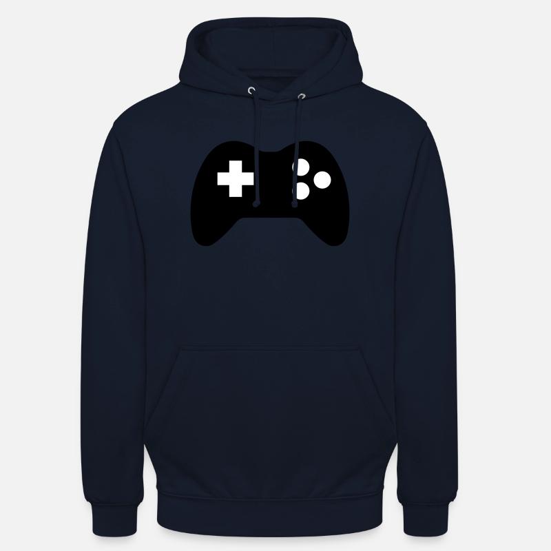 console de jeu vidéo - Sweat-shirt à capuche unisexe - marine