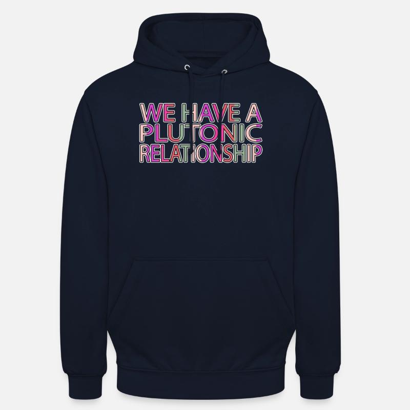 blagues télescopes déclaration astronomie - Sweat-shirt à capuche unisexe - marine