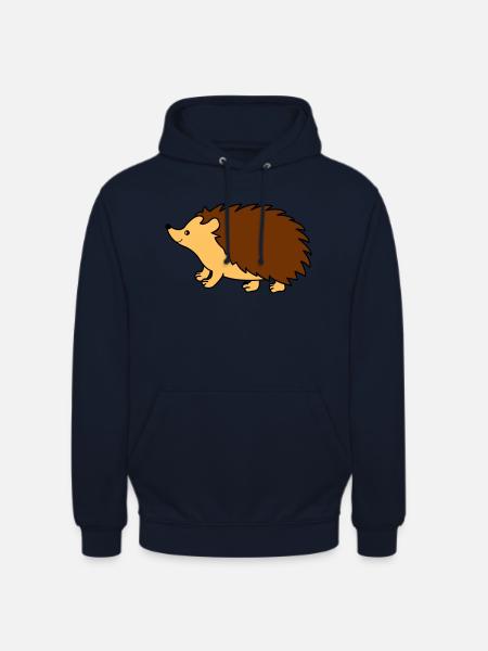 Hedgehog Comic - Unisex Hoodie - navy