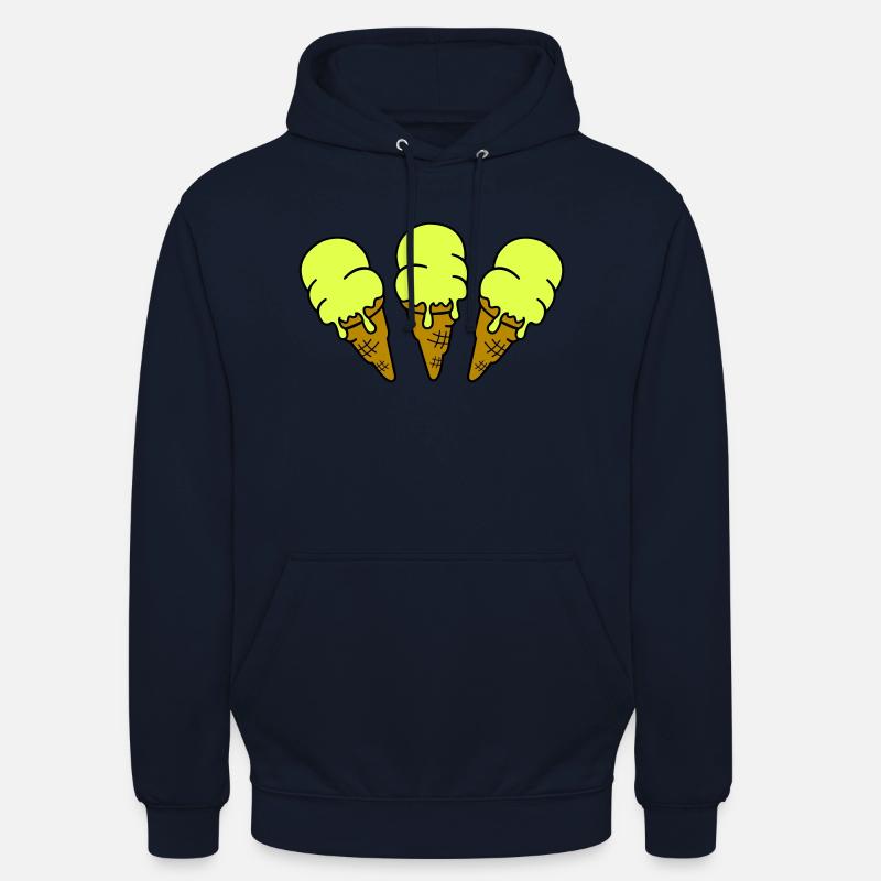 eis eiscreme 3 - Unisex Hoodie - Navy