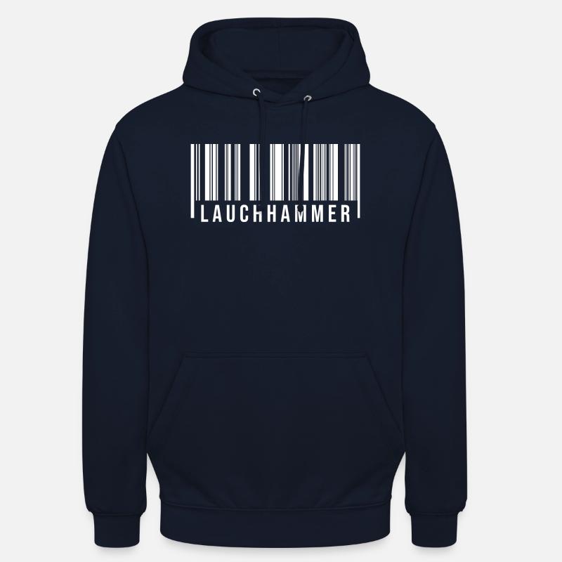 Lauchhammer Strichcode - Unisex Hoodie - Navy