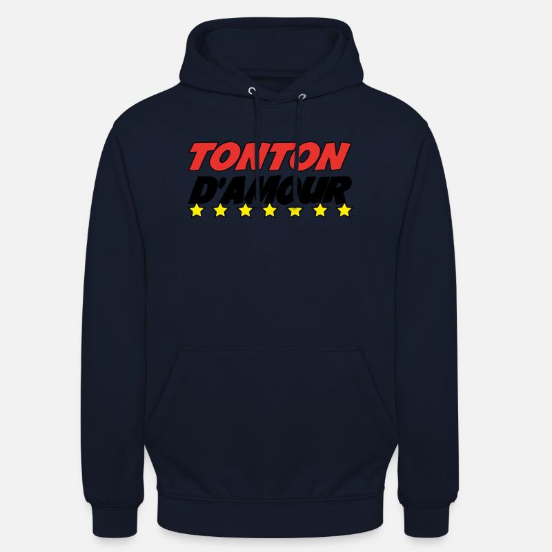 Onkel der Liebe - Unisex Hoodie - Navy