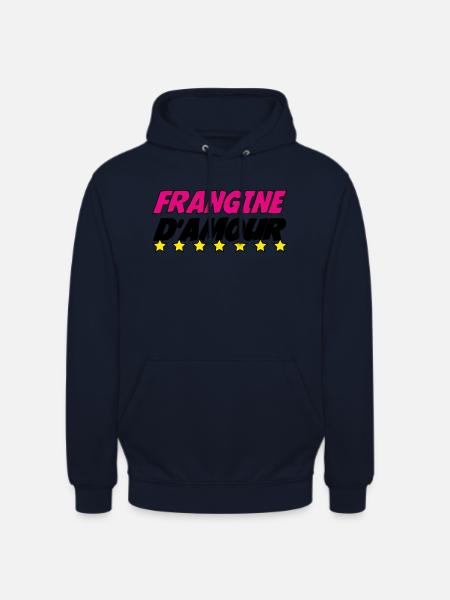 LIEBE SCHWESTER - Unisex Hoodie - Navy