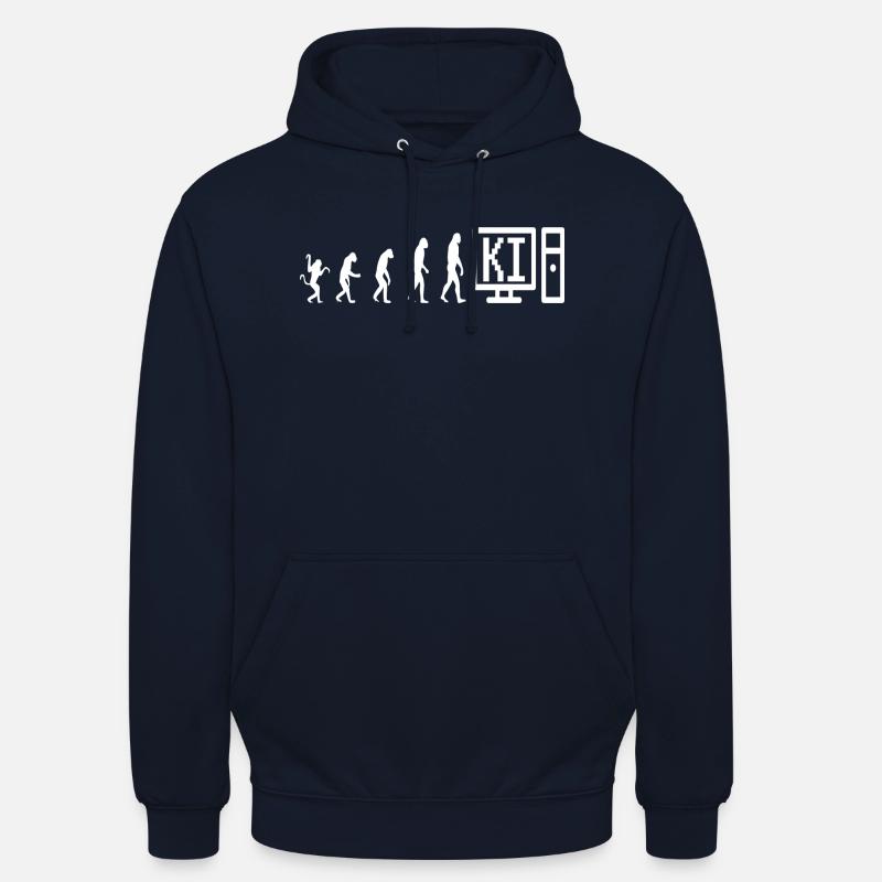 Informatik Computer Evolution Gaming - Unisex Hoodie - Navy