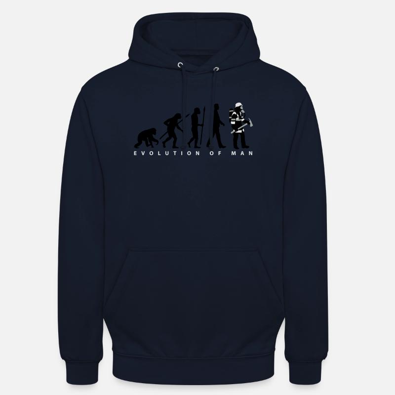 evolution_feuerwehrmann_012015_b_3c - Unisex Hoodie - Navy
