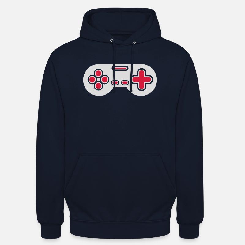 Design Retro Gamer Controller - Unisex Hoodie - navy