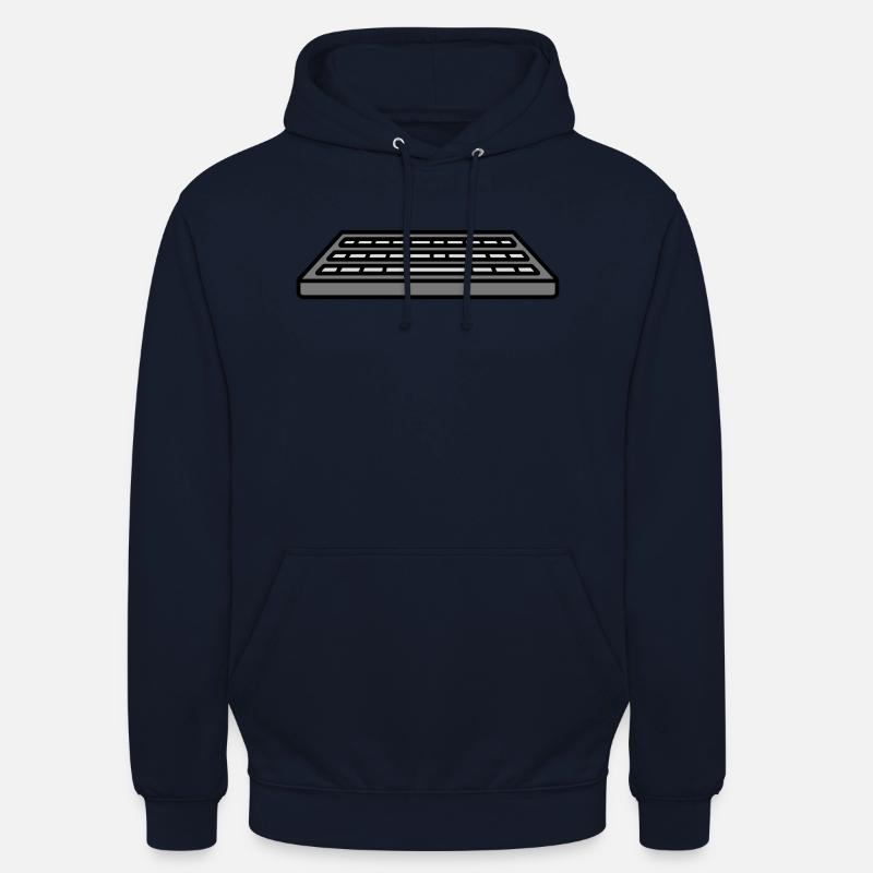 Tastatur Eingabe Computer Design - Unisex Hoodie - Navy