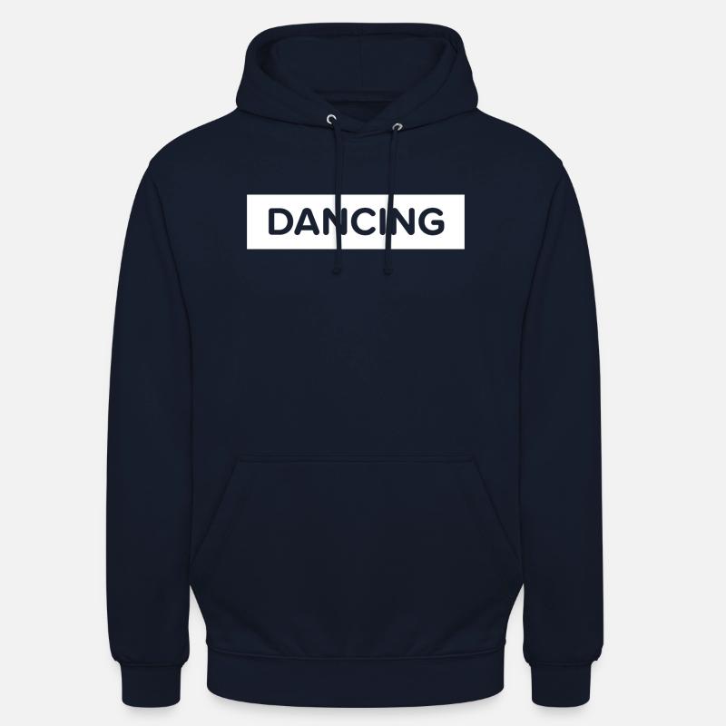 Danse Musique de danse - Sweat-shirt à capuche unisexe - marine