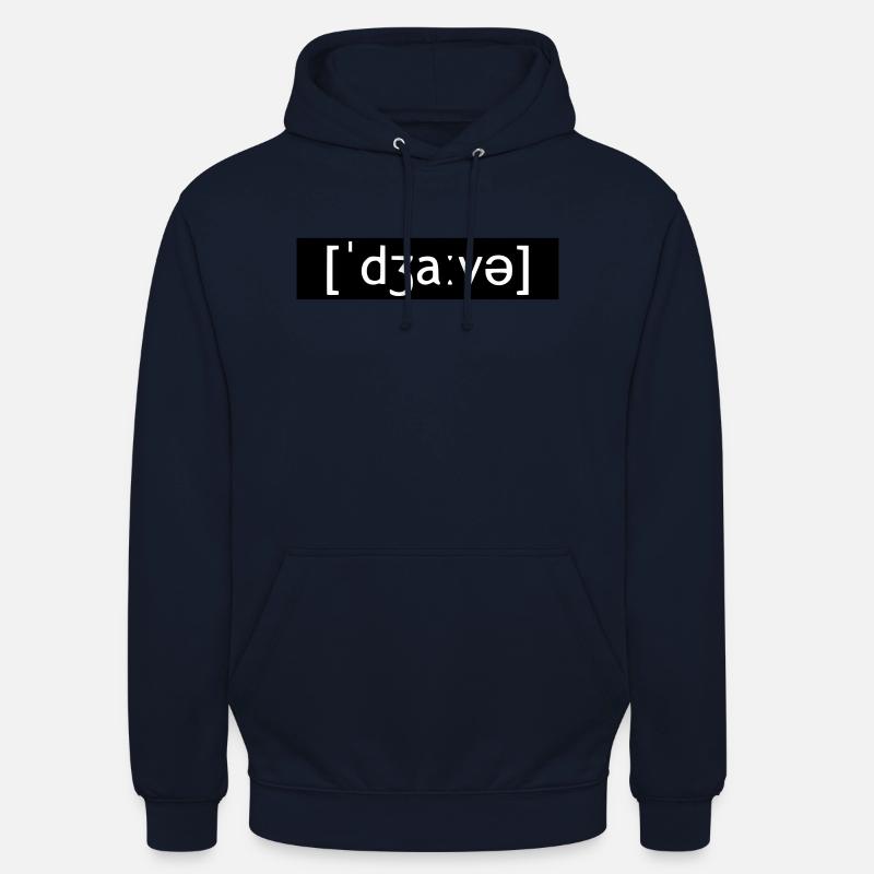 JAVA CODING LAUTSCHRIFT - Unisex Hoodie - navy