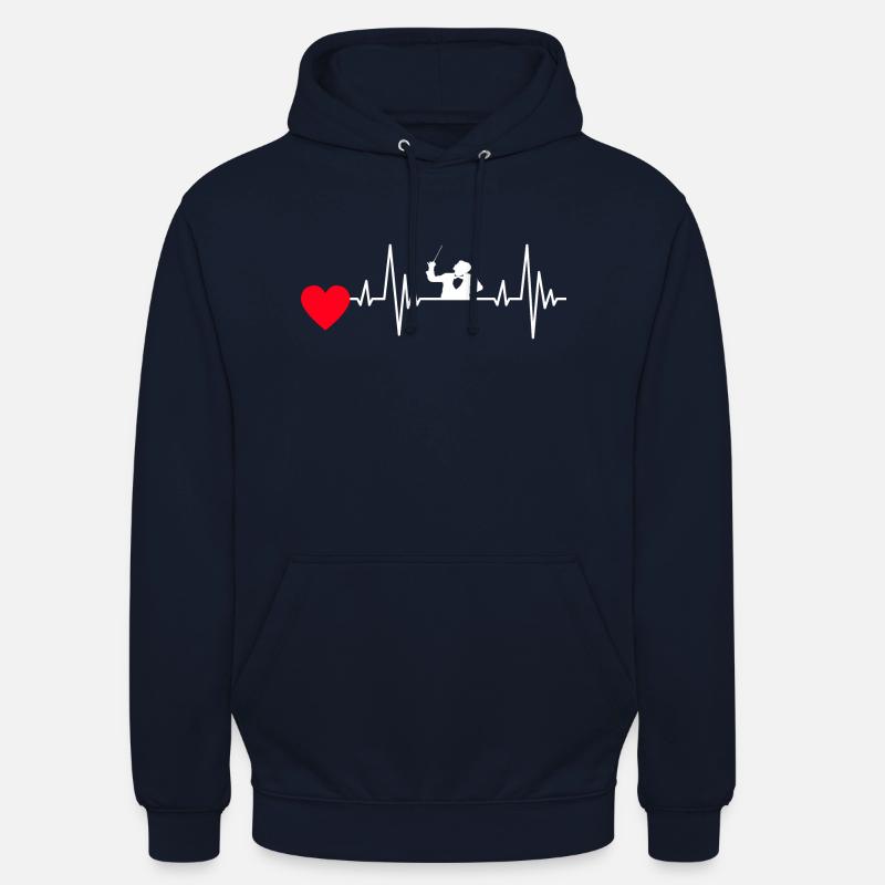 Dirigenten Dirigent Musik Dirigieren Geschenk - Unisex Hoodie - Navy
