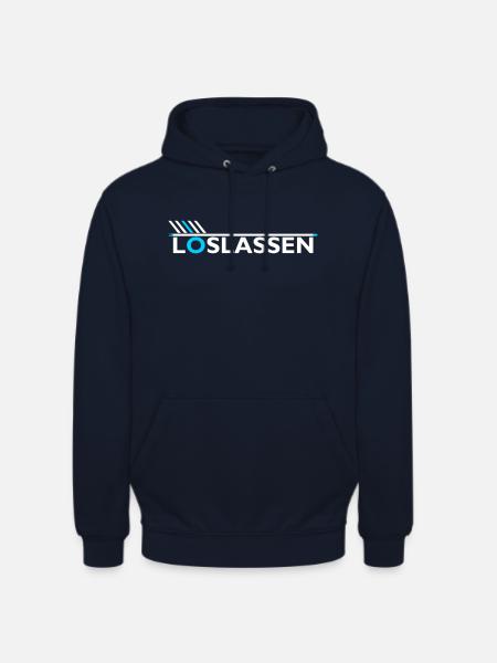 Pfeil "Loslassen" - Unisex Hoodie - Navy