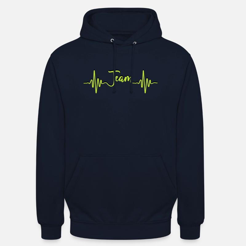 Équipe 2 - Sweat-shirt à capuche unisexe - marine